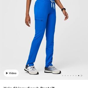 Figs Blue yola Scrub Pants